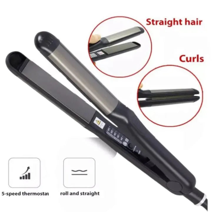 2in1 Hair straightener & professional hair