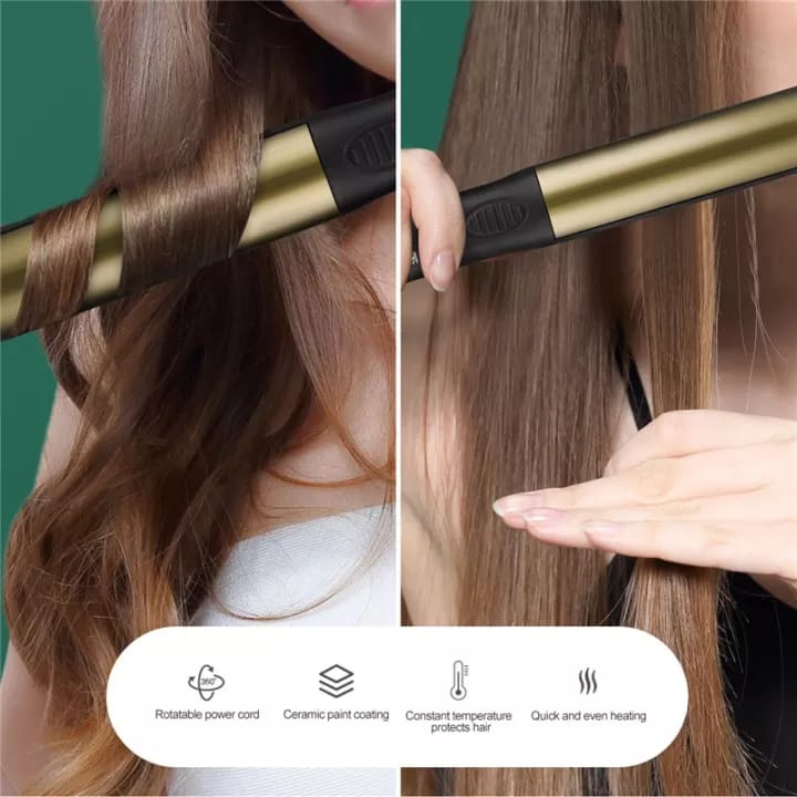 2in1 Hair straightener & professional hair