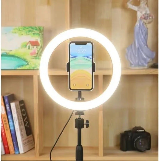 Ring Light With Phone Holder